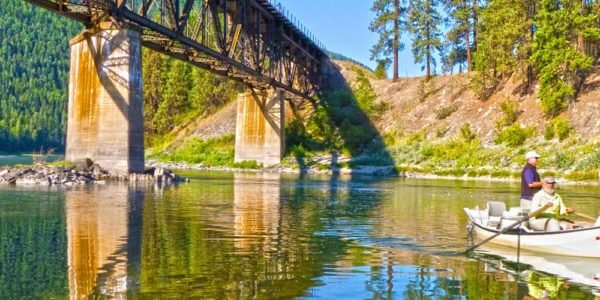 Classic Clark Fork foam line and long glide