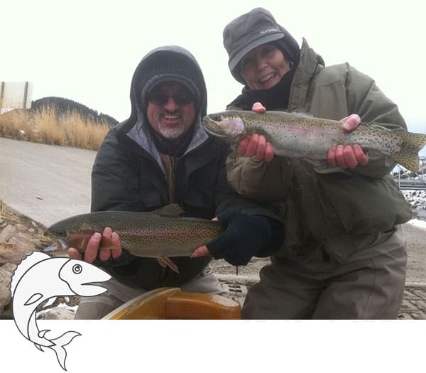 Guided trip montage from Missoula waters